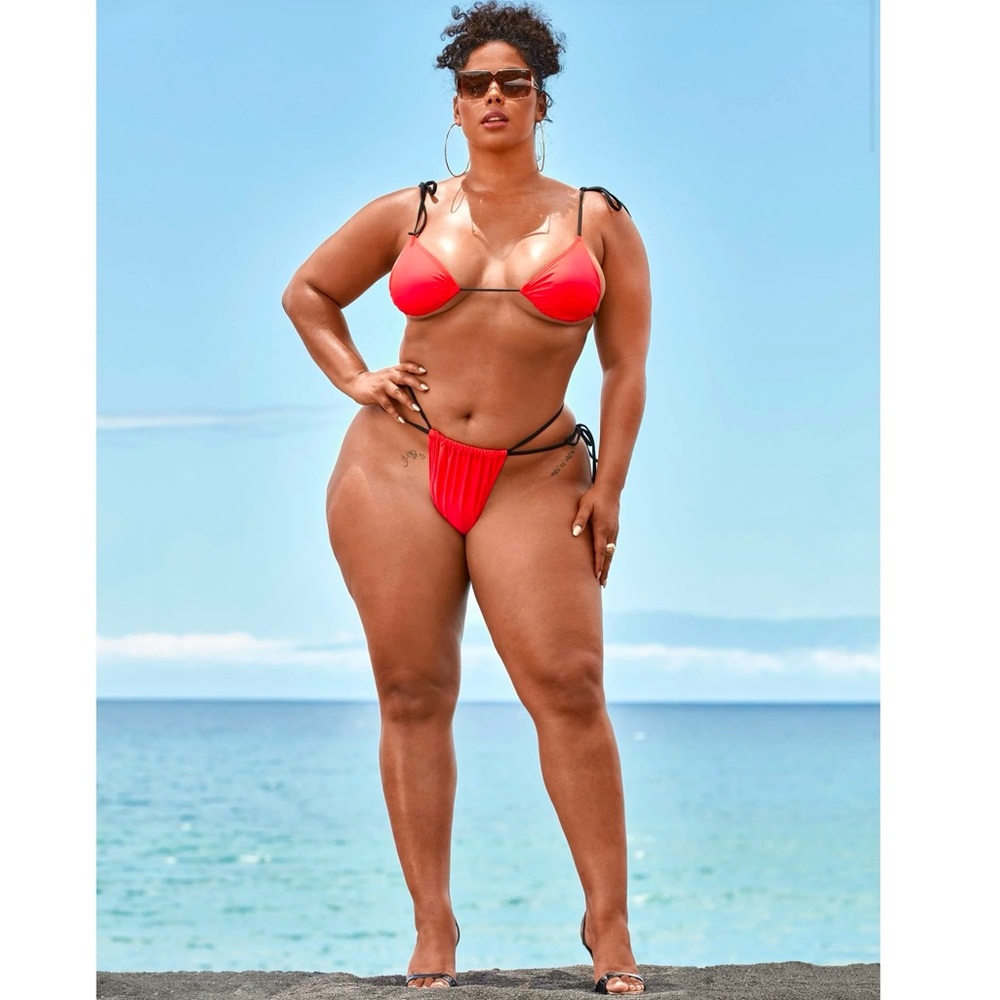 Fashion to Figure 2pc 'Agent 99' Bikini swimsuit - Tabria Majors X FTF - Picture 5 of 9
